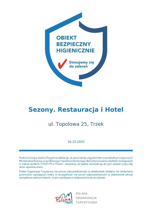 Sezony. Restauracja I Hotel Kostrzyn Exterior photo
